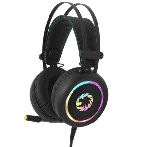 Auricular Microfono Gamer Gamemax Rgb Led Hg3500 Pro Usb 7.1