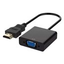 Adaptador HDMI macho a VGA hembra